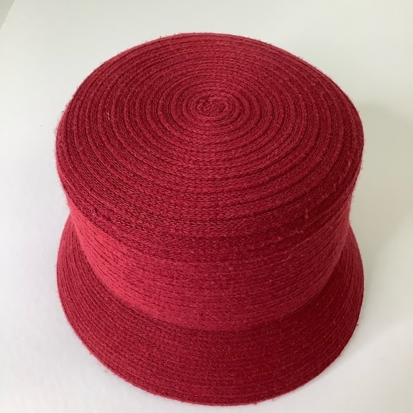 Nordstrom cashmere blend Wine bucket hat size OSFM EUC main image 2